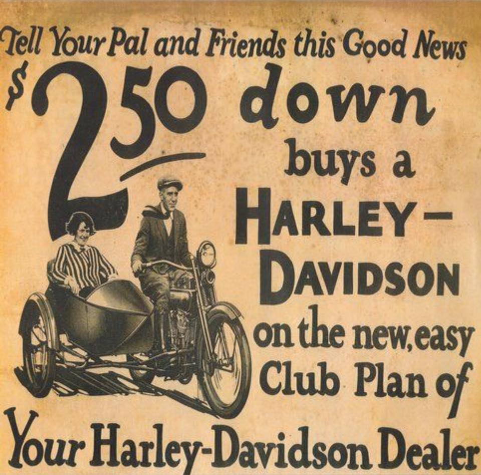Harley finance